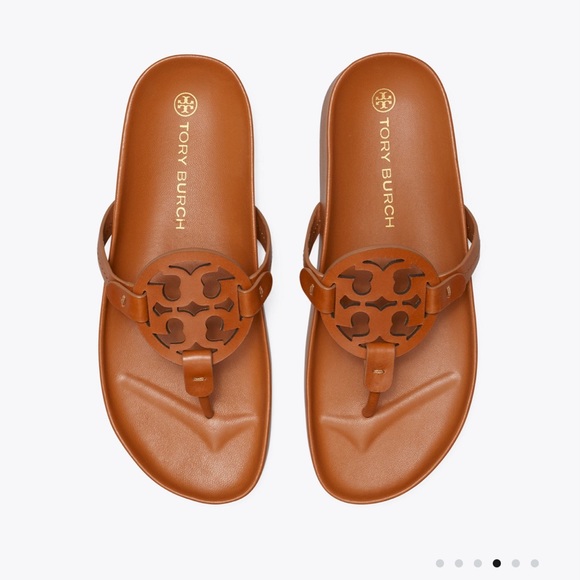 Tory Burch Miller Cloud🍂🍁aged Camello size 9 womens. gently used - Picture 4 of 16